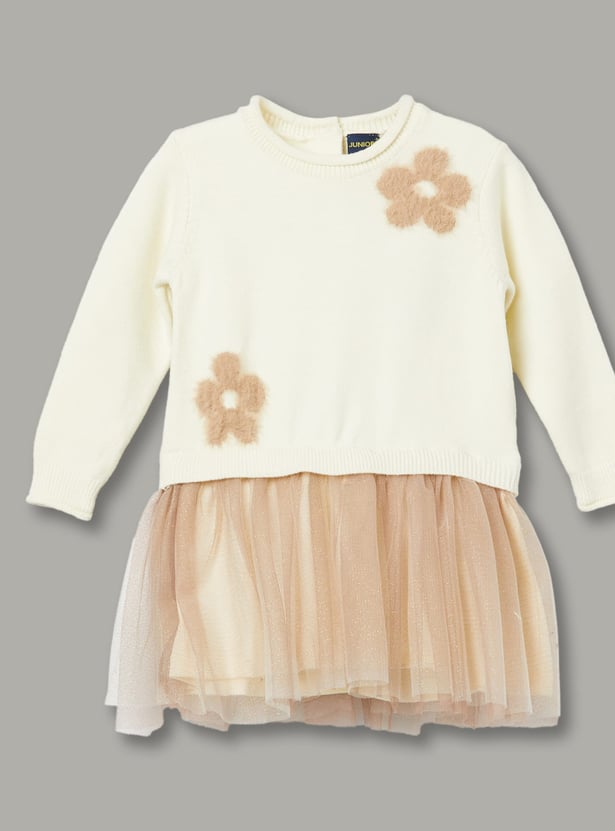 JUNIORS Colourblocked Sweater Dress
