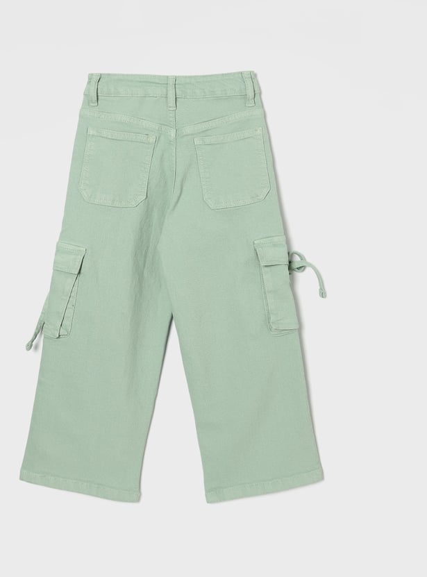 FAME FOREVER Girls Solid Cargos