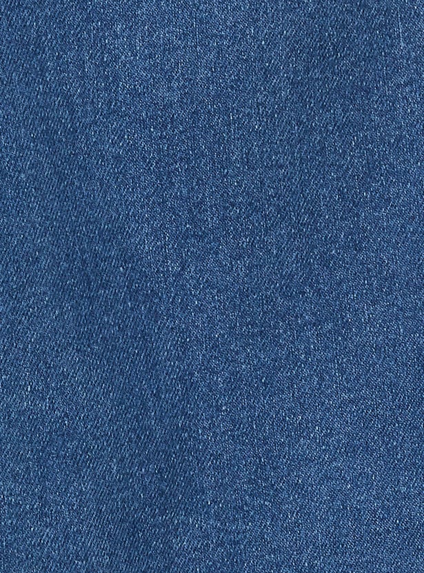 FAME FOREVER Girls Washed Cargo Jeans