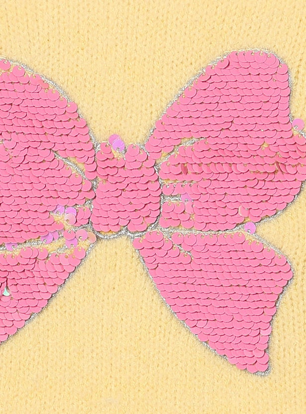 FAME FOREVER Girls Embellished Sweater
