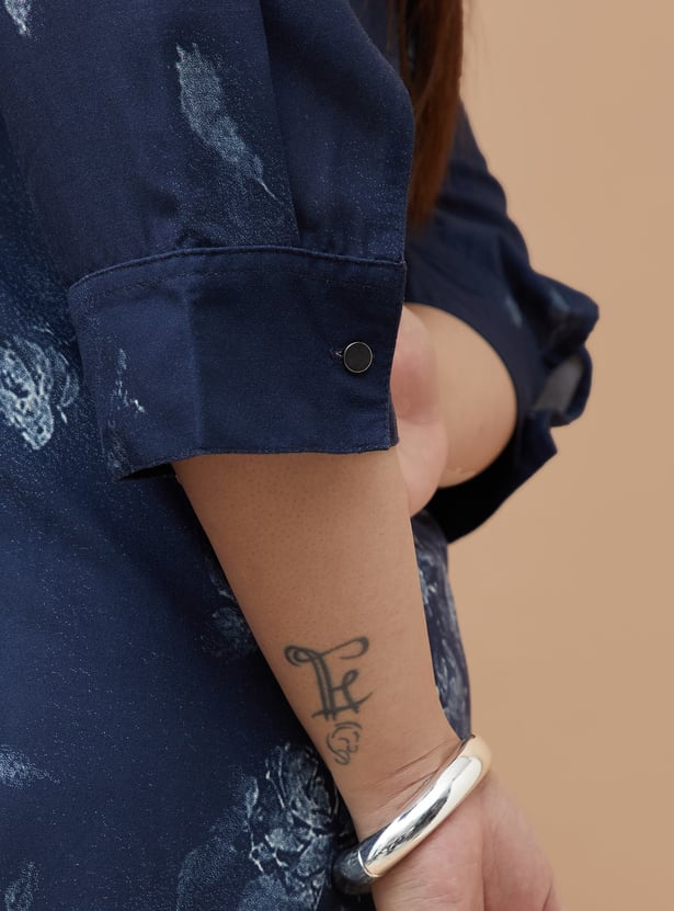 NEXUS Floral Print Shirt Style Tunic