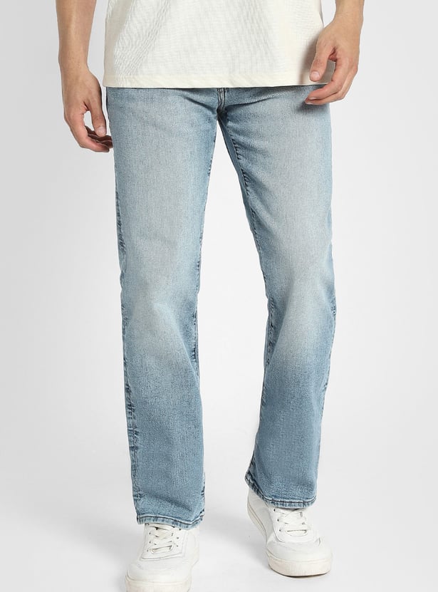 AMERICAN EAGLE Washed Bootcut Jeans
