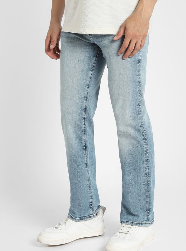 AMERICAN EAGLE Washed Bootcut Jeans