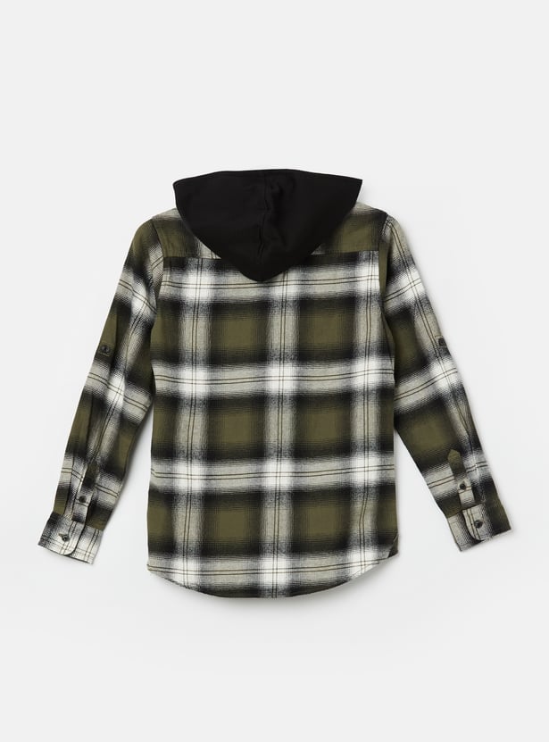 US POLO ASSN KIDS Checked Shirt