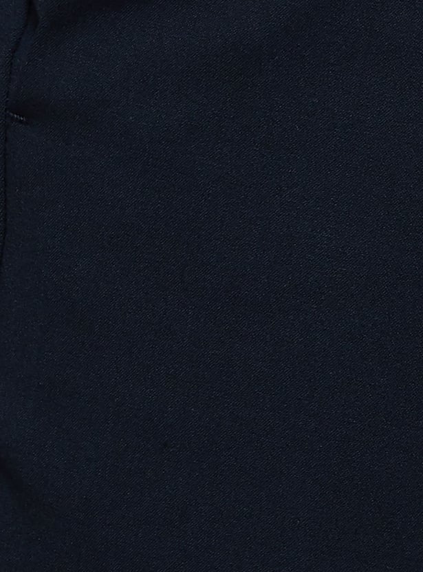 CELIO Solid Regular Fit Trousers