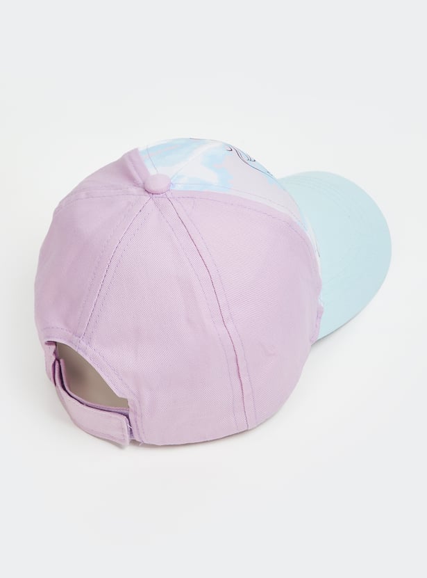 KIDSVILLE Girls Elsa Print Baseball Cap