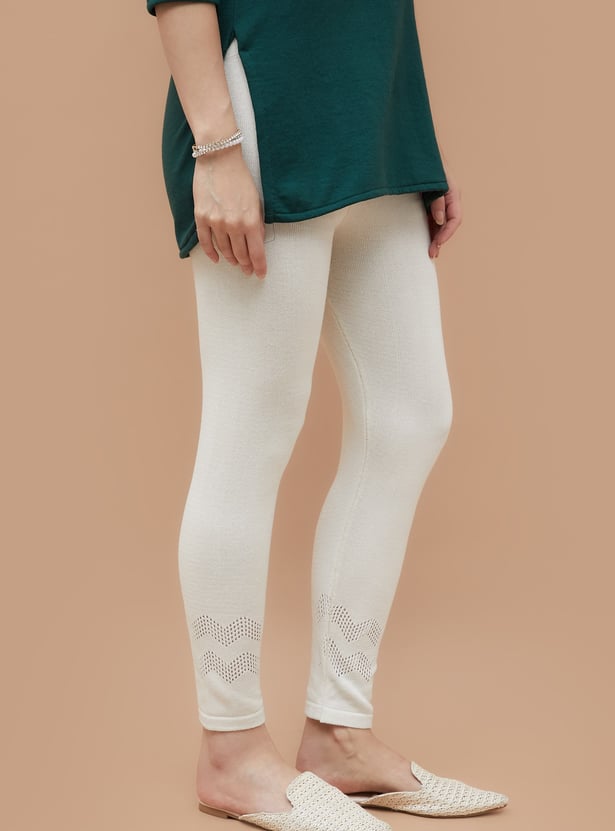 MELANGE Knitted Leggings