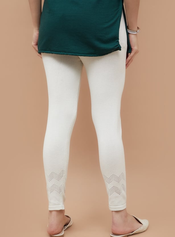 MELANGE Knitted Leggings