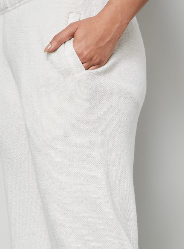 MELANGE Textured Palazzos