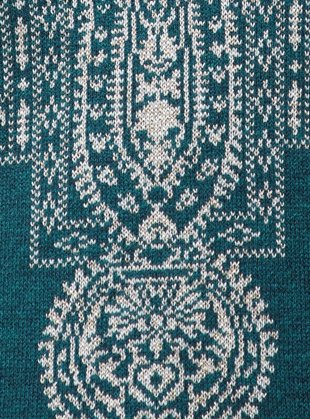MELANGE Knitted Winterwear Kurta