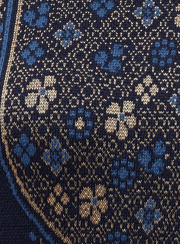 MELANGE Embroidered Straight Winter Kurta