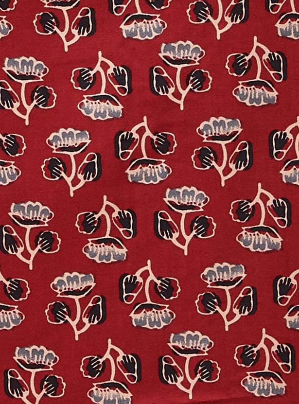 MELANGE Floral Print Straight Kurta