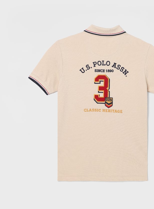 US POLO ASSN KIDS Boys Embroidery Polo T-shirt