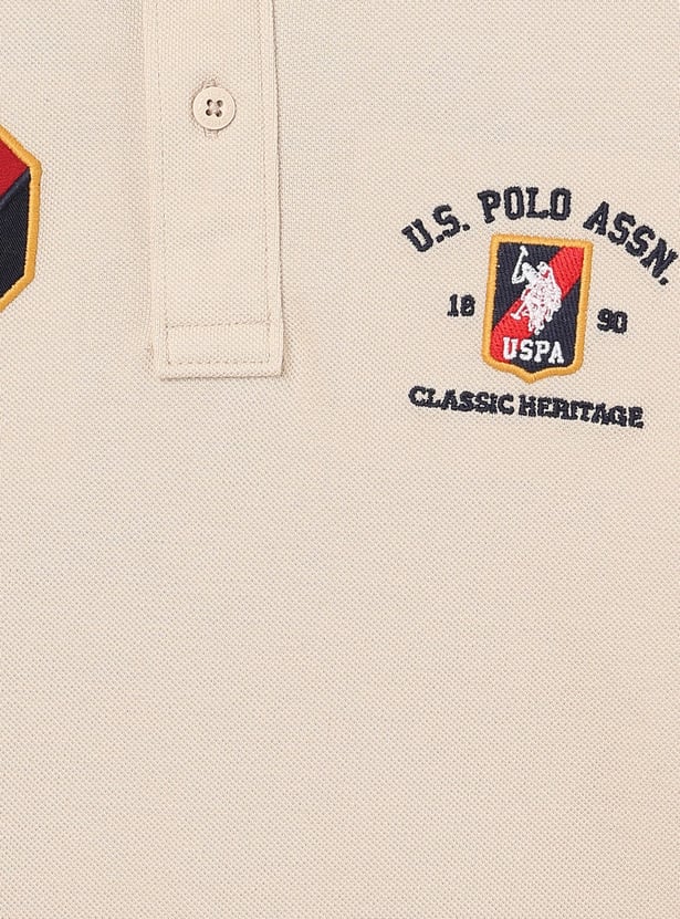 US POLO ASSN KIDS Boys Embroidery Polo T-shirt