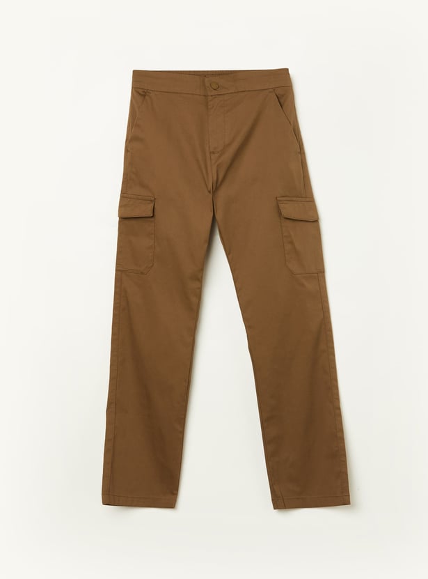 US POLO ASSN KIDS Boys Solid Cargos
