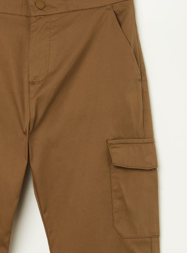 US POLO ASSN KIDS Boys Solid Cargos