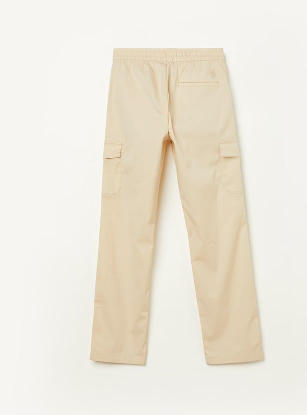 US POLO ASSN KIDS Boys Solid Cargos