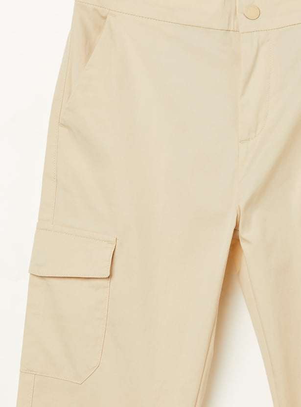US POLO ASSN KIDS Boys Solid Cargos
