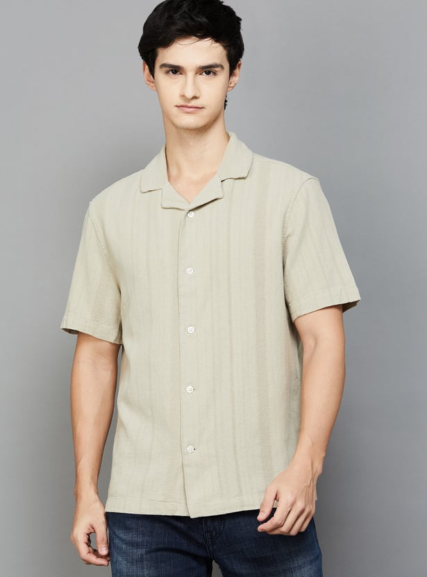 LEVI'S Self Design Relaxed Fit Shirt