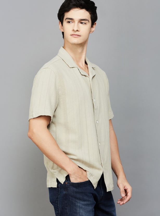 LEVI'S Self Design Relaxed Fit Shirt