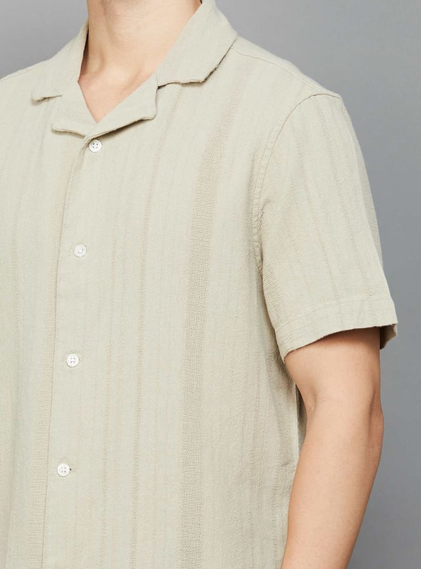 LEVI'S Self Design Relaxed Fit Shirt