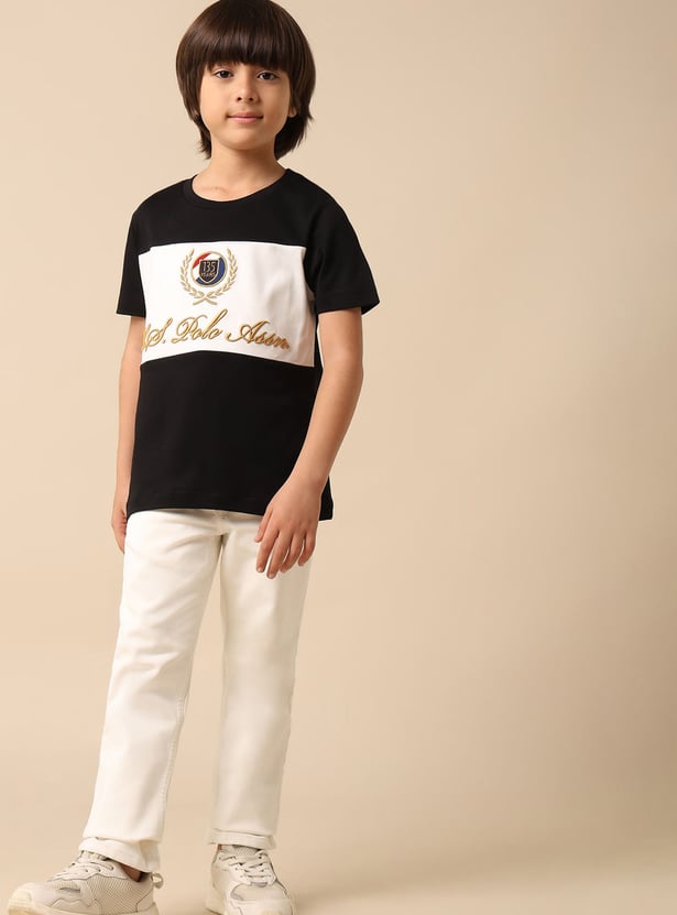 US POLO ASSN KIDS Boys Printed T-shirt
