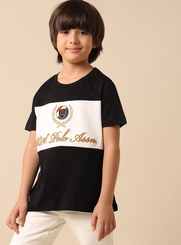 US POLO ASSN KIDS Boys Printed T-shirt