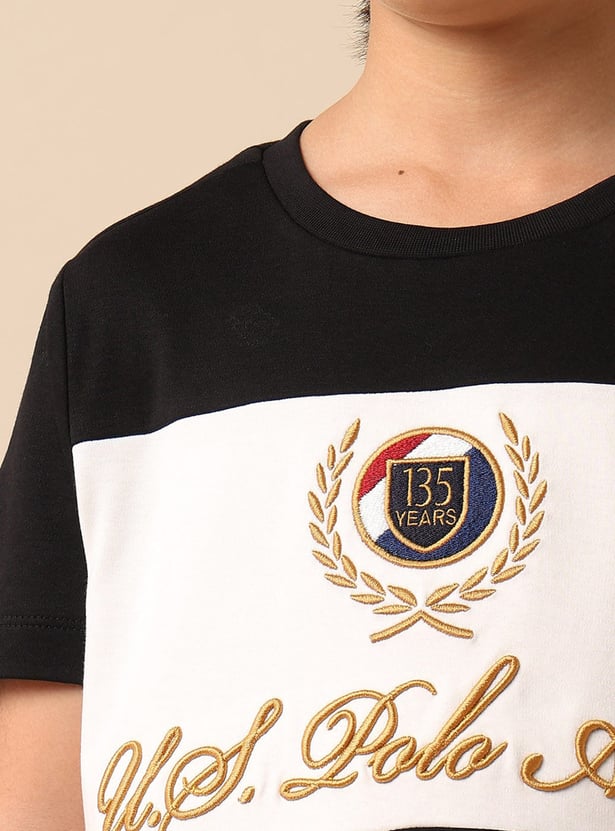 US POLO ASSN KIDS Boys Printed T-shirt