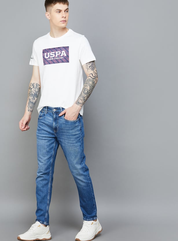 US POLO ASSN Faded Cole Jeans (Comfort Cropped)