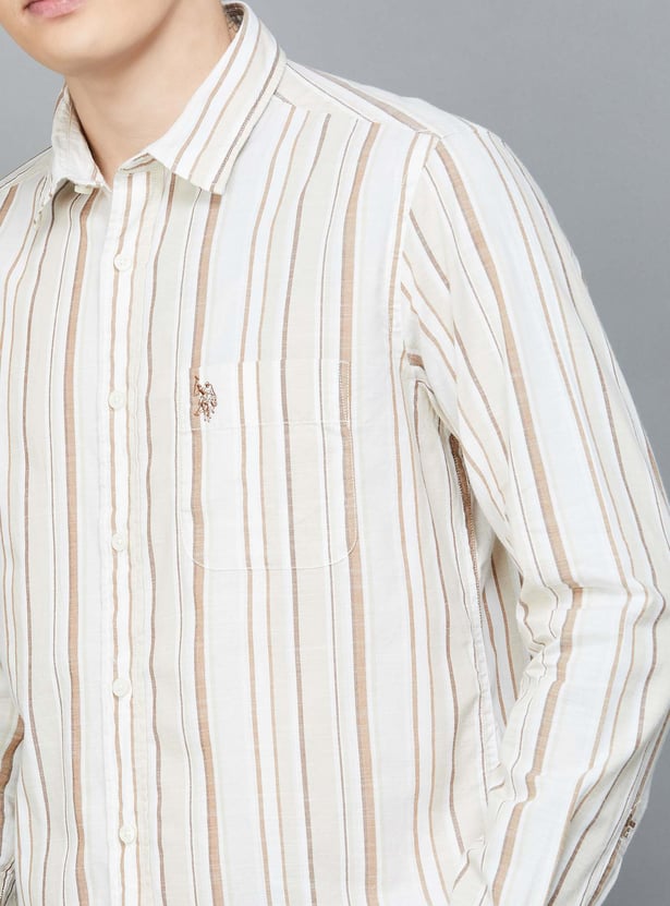 US POLO ASSN Striped Regular Fit Shirt