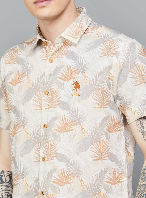 US POLO ASSN Printed Regular Fit Shirt