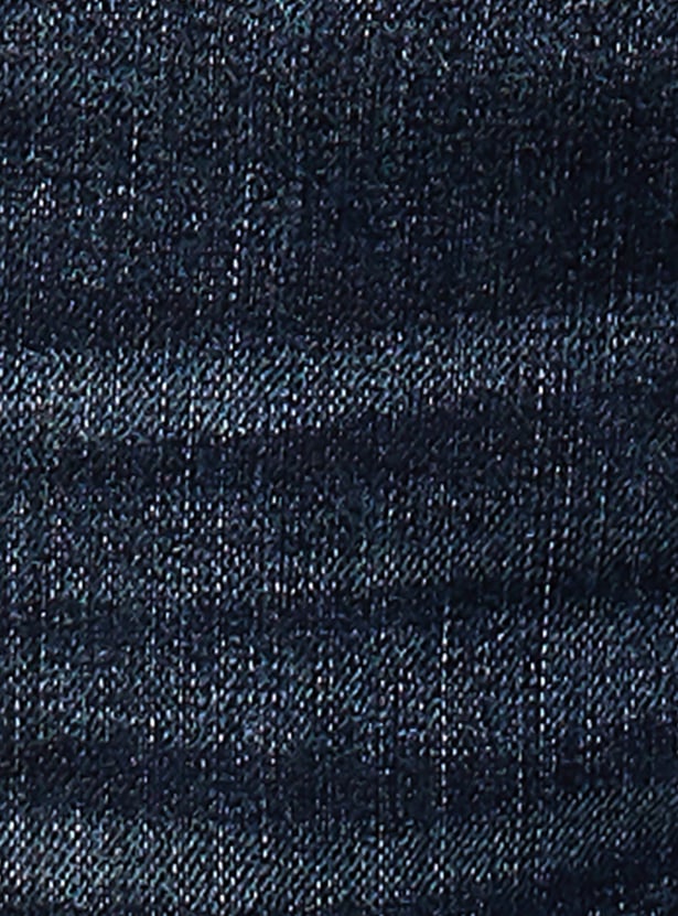 LEVI'S Dark Washed Slim Straight Jeans
