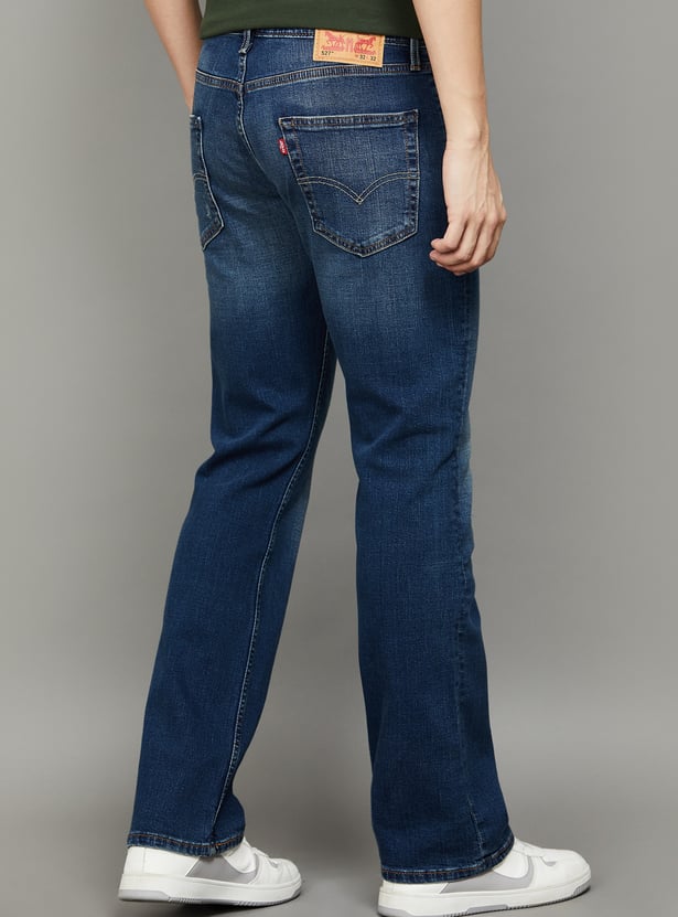 LEVI'S 527 Stonewashed Bootcut Jeans