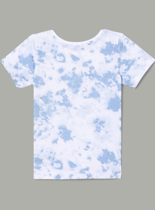 JUNIORS Girls Tie & Dye T-shirt