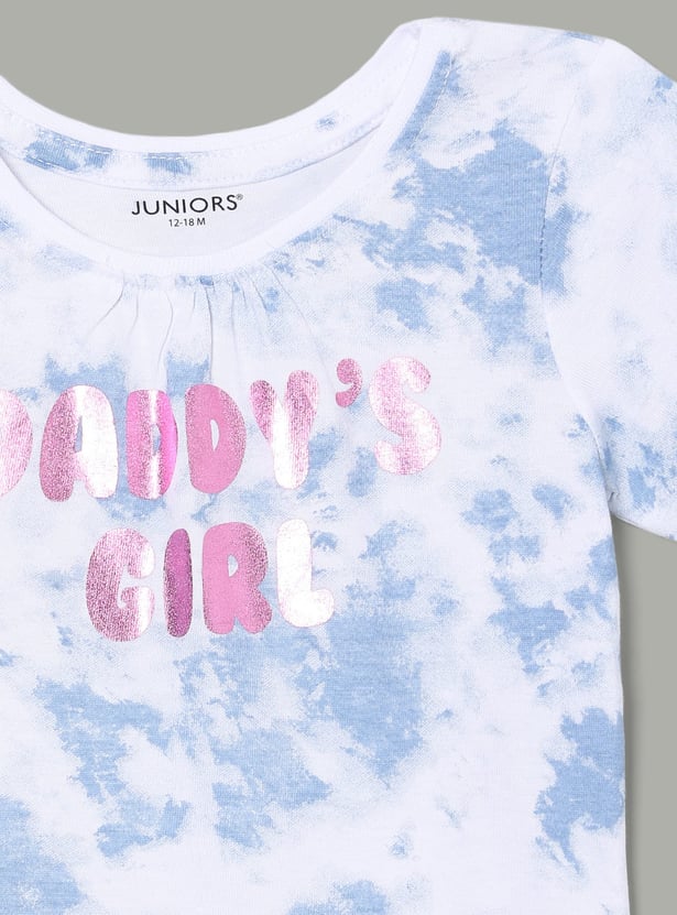 JUNIORS Girls Tie & Dye T-shirt