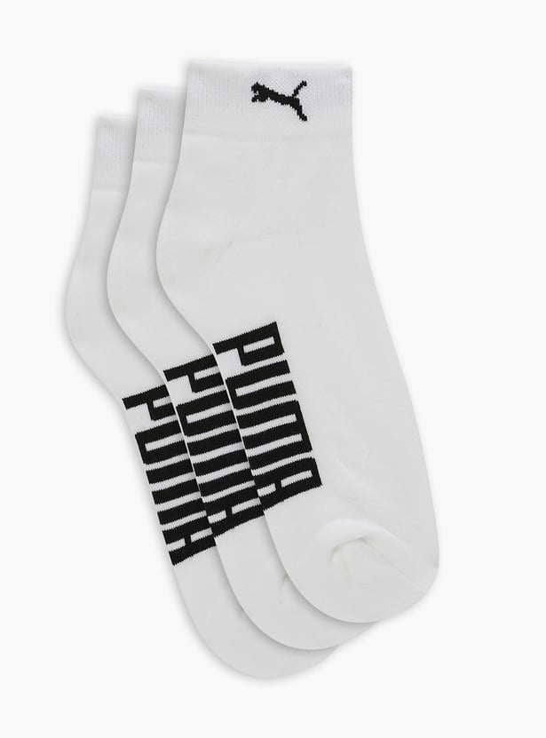 PUMA Knitted Ankle-Length Socks - Pack of 3