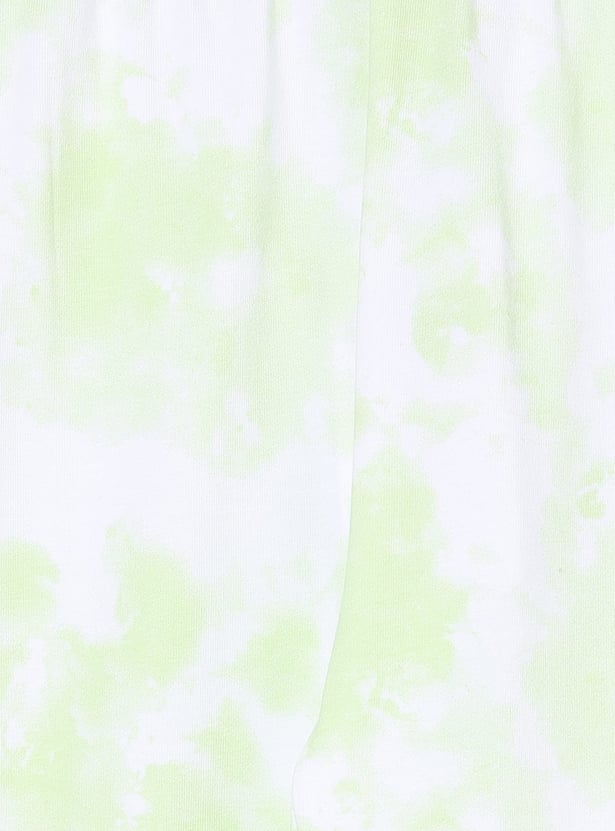 FAME FOREVER Girls Tie & Dye Leggings