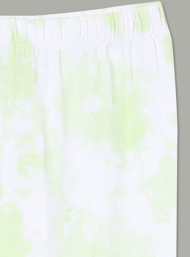 FAME FOREVER Girls Tie & Dye Leggings