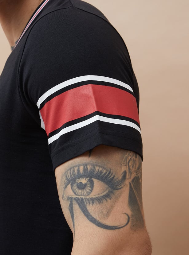 FAME FOREVER Typographic Back Printed T-shirt