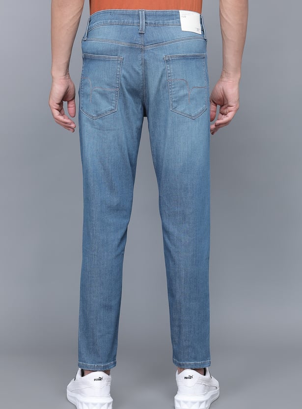 FLYING MACHINE Washed Mankle F21 Jeans (Regular Tapered)