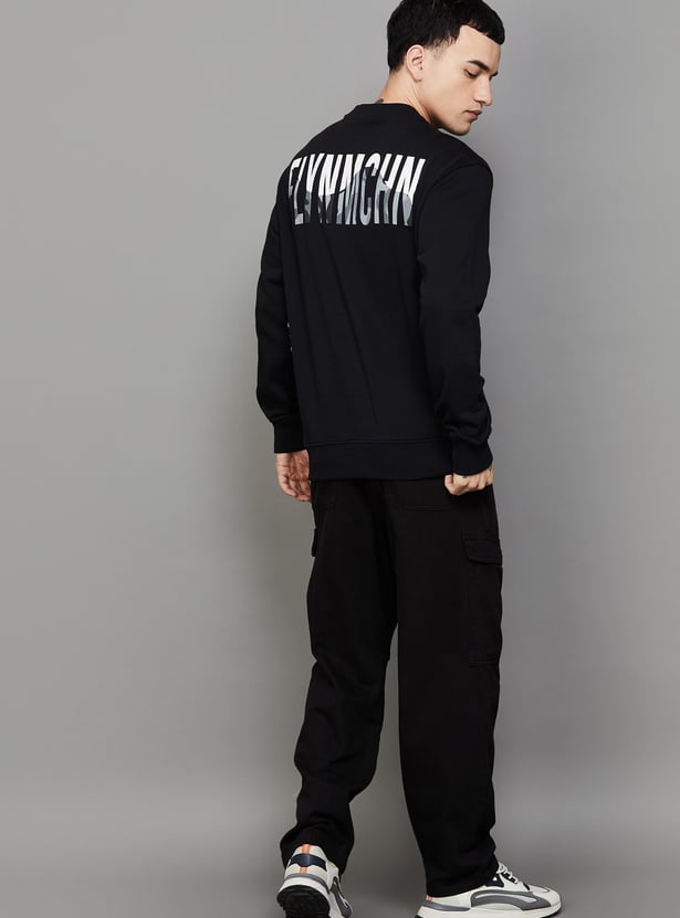 FLYING MACHINE Printed Sweatshirt