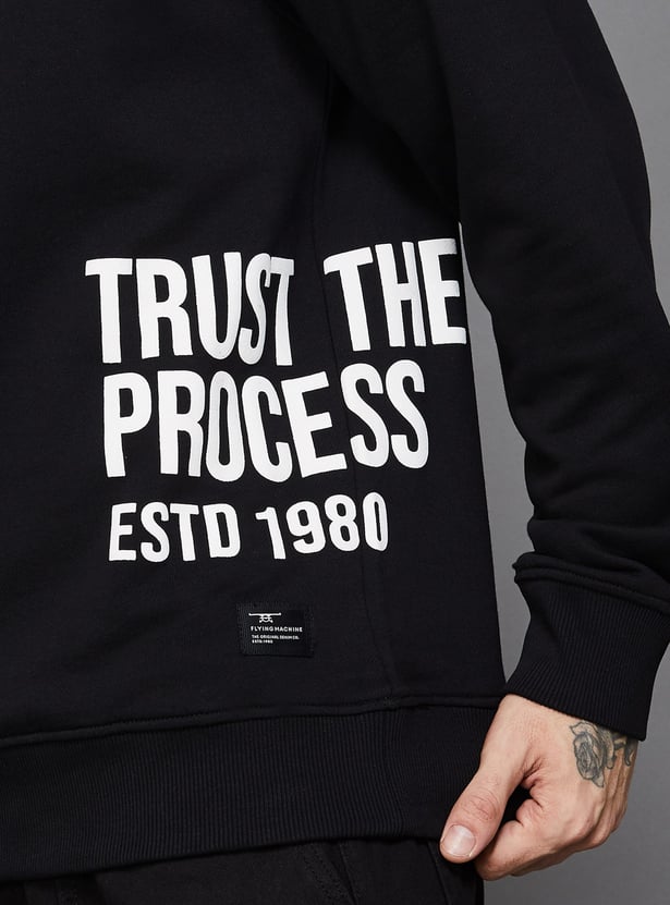 FLYING MACHINE Printed Sweatshirt