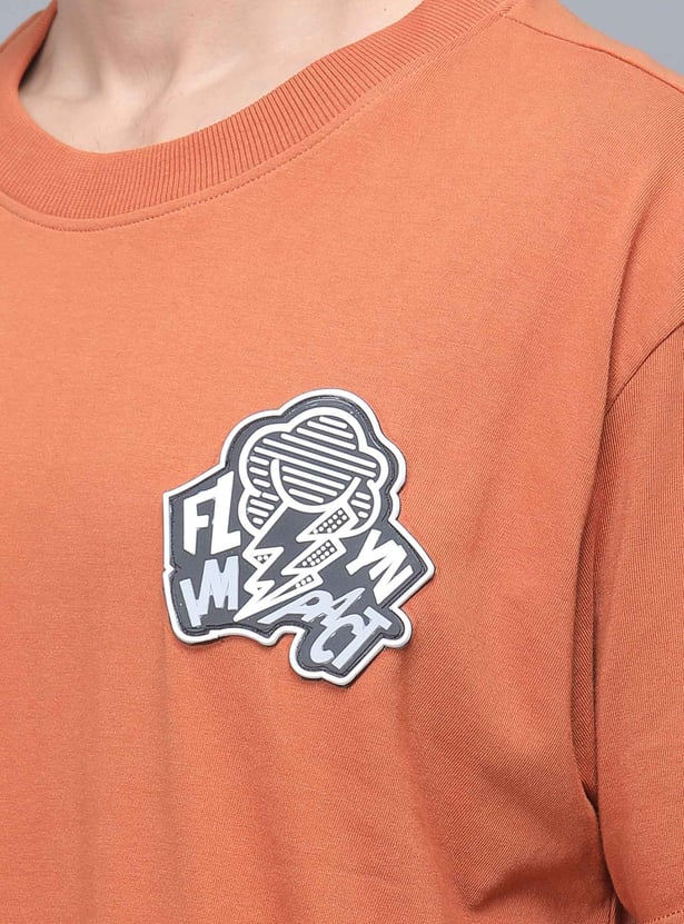 FLYING MACHINE Typographic Print T-shirt