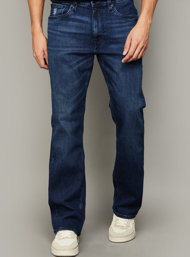 US POLO ASSN Washed Bootcut Jeans