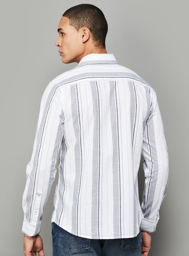 U.S. POLO ASSN. Striped Regular Fit Casual Shirt