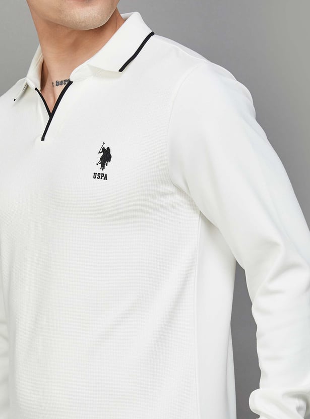 US POLO ASSN Solid Regular Polo T-shirt