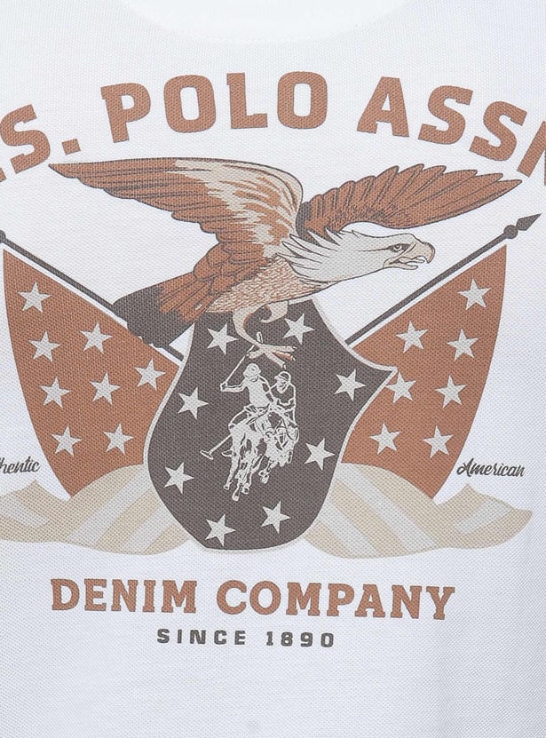 US POLO ASSN Back Print Polo T-shirt