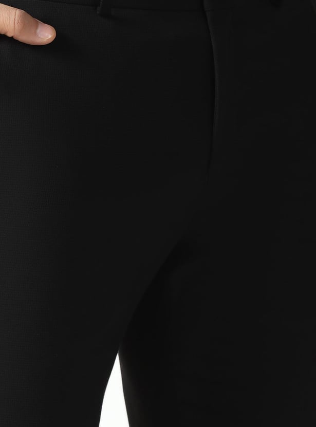 BLACKBERRYS Solid B-95 Formal Trousers (Slim Comfort)