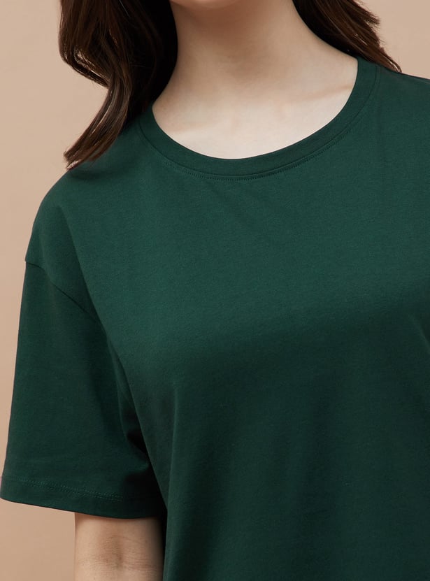 FAME FOREVER Solid T-shirt