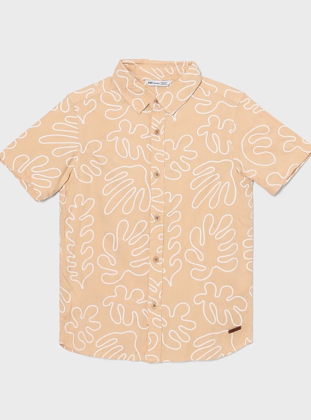 FAME FOREVER Boys Printed Shirt